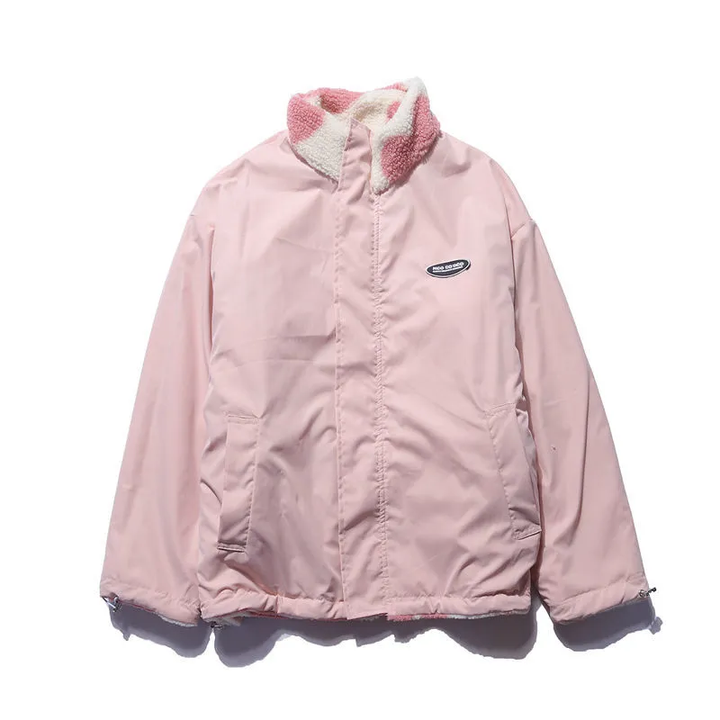 Ava | Manteau double face en forme de cœur