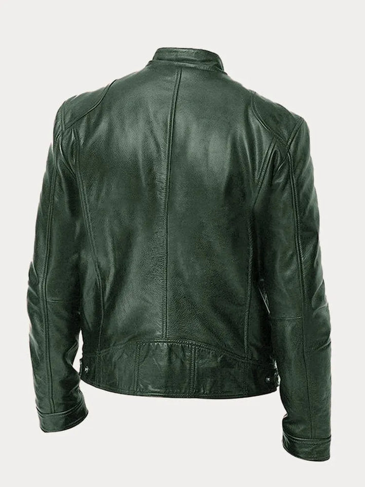 MIKE™ | VESTE EN CUIR CASUAL