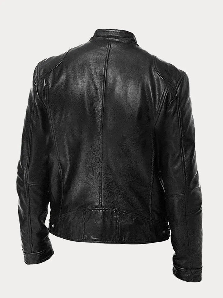 MIKE™ | VESTE EN CUIR CASUAL