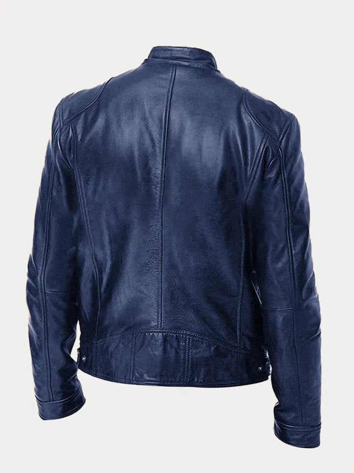 MIKE™ | VESTE EN CUIR CASUAL