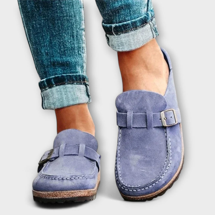 Bottines orthopédiques pour femmes avec boucle élégante