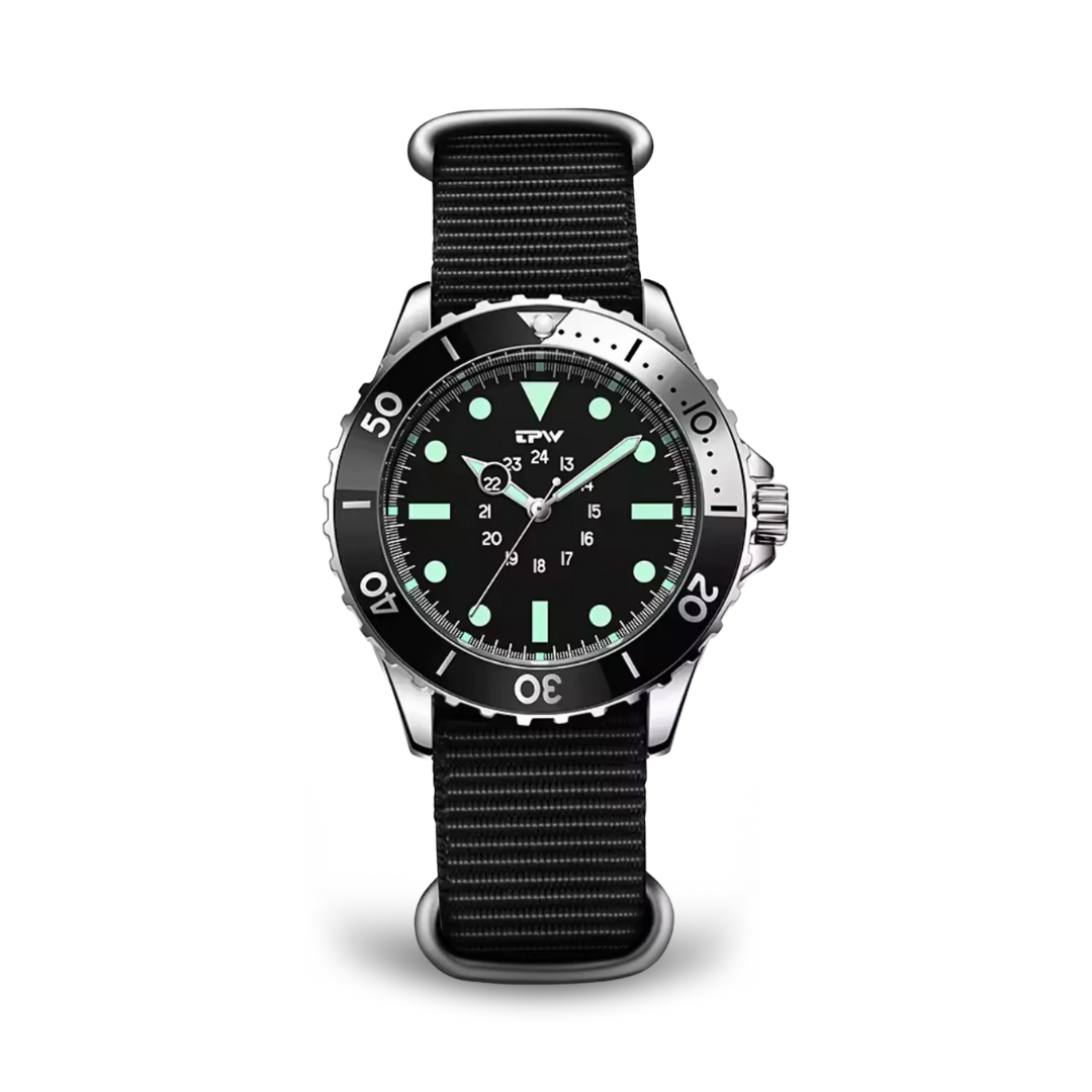 Montre de Campagne Tactique Etanche de type Plongeur