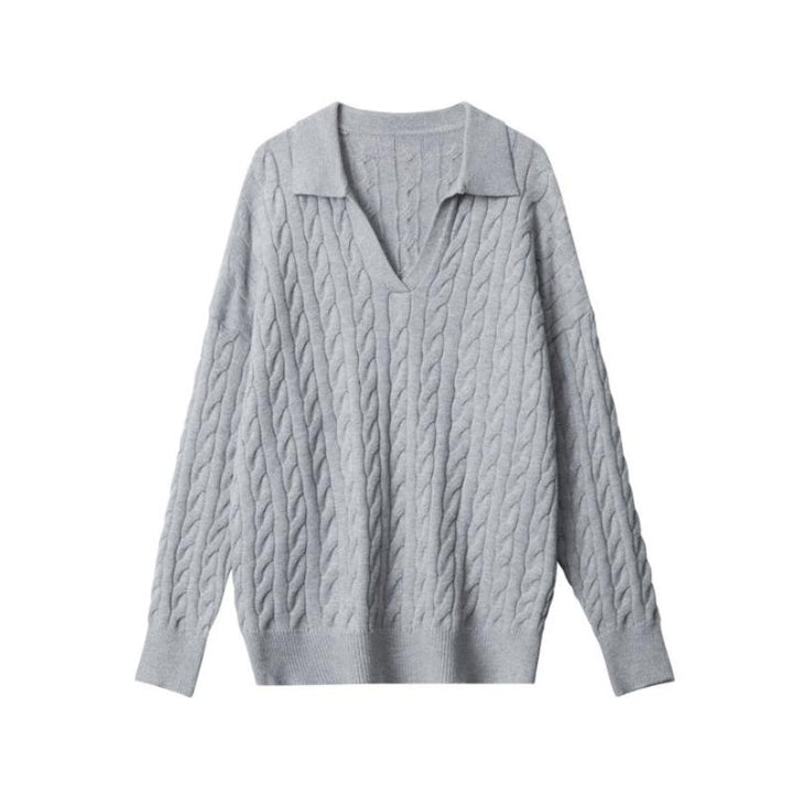 Laurent™ | Pull tricoté à col en V en laine de qualité supérieure