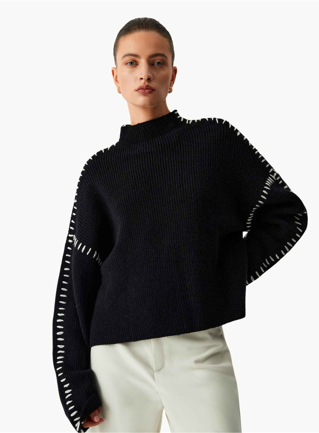 Séraphine | Pull en cachemire intemporel de qualité supérieure