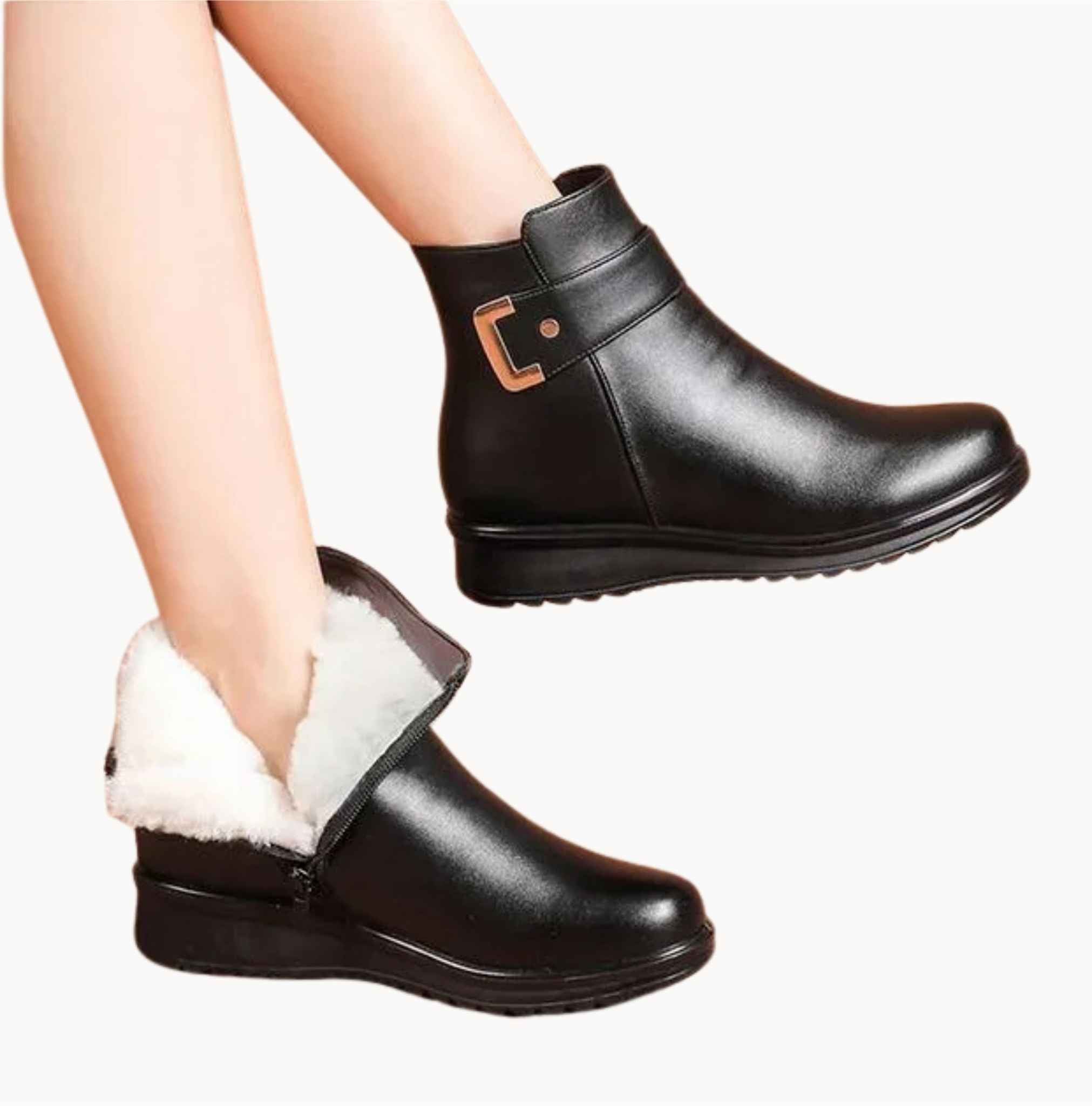 Liora | Bottes en cuir confortables