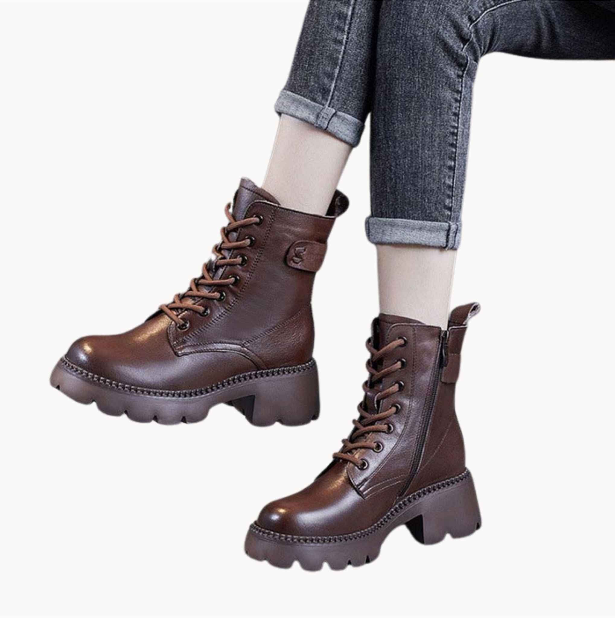 Ruby | Bottes en cuir confortables