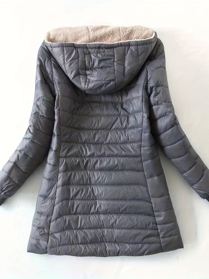 Michèle | Manteau Long Imperméable et Élégant