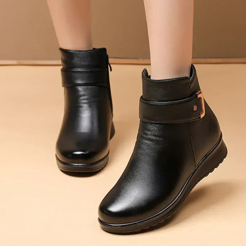 Liora | Bottes en cuir confortables