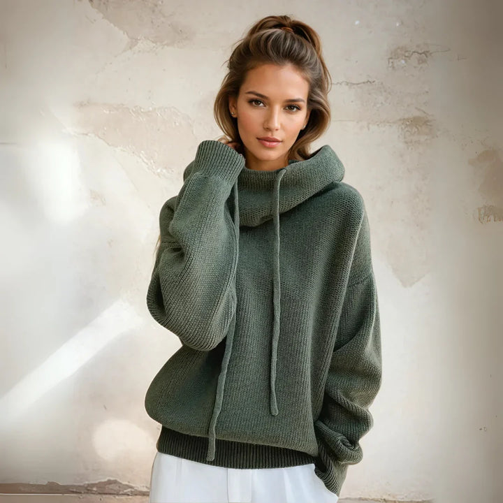 Maria | Pull col roulé en cachemire