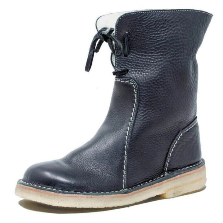 FAUSTINE | Bottes d'hiver douillettes doublées en shearling