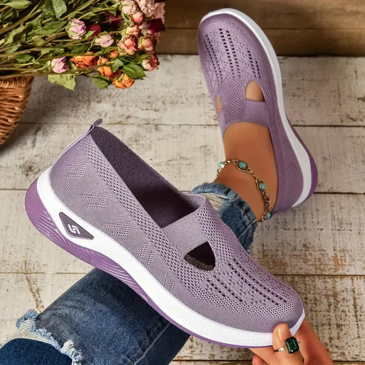 ErgoStepia™ - Baskets à confort orthopédique pour femme