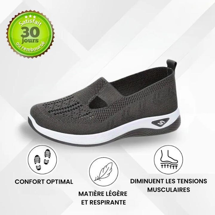 ErgoStepia™ - Baskets à confort orthopédique pour femme