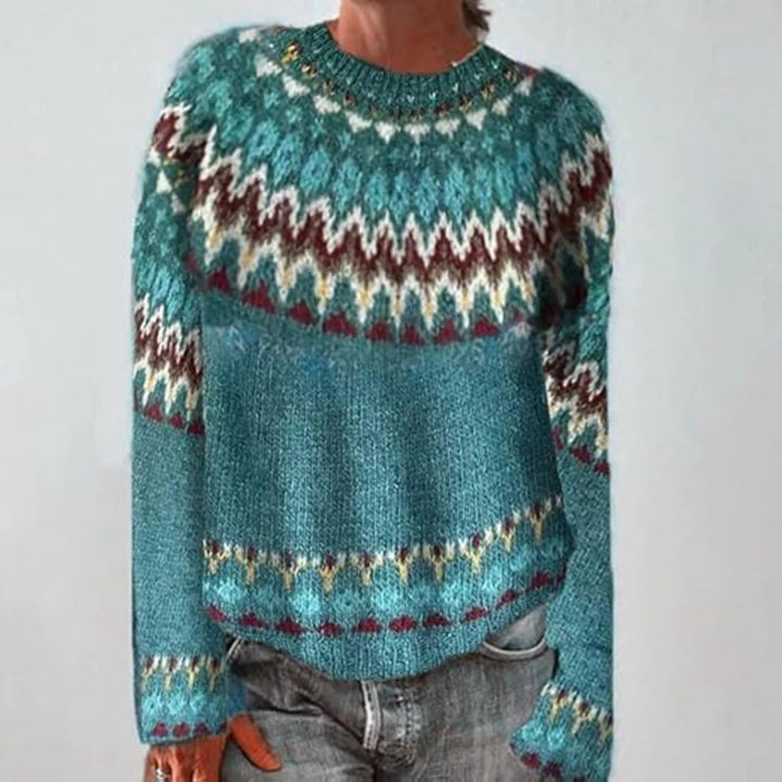 Marit | Pull d'hiver rétro