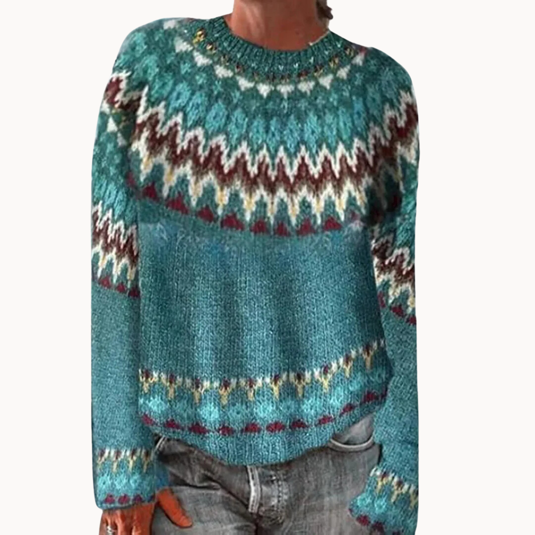 Marit | Pull d'hiver rétro