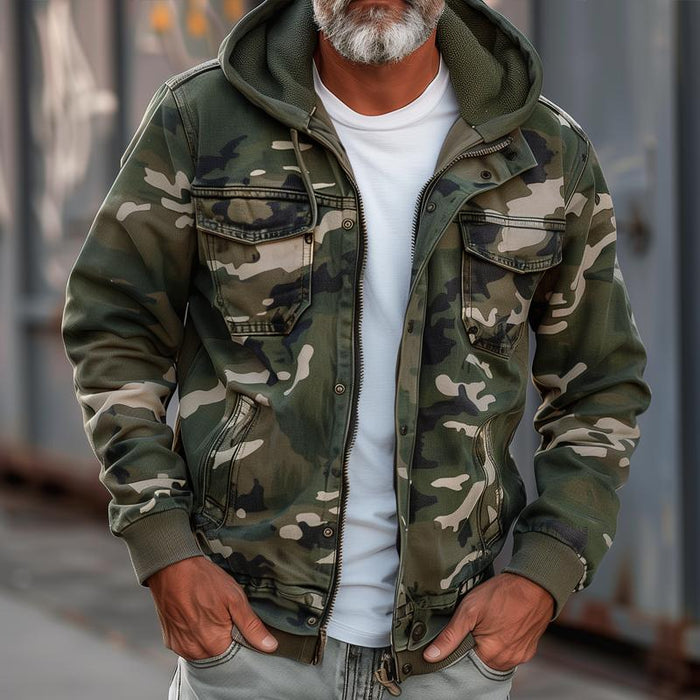 Veste Sami avec motif camouflage