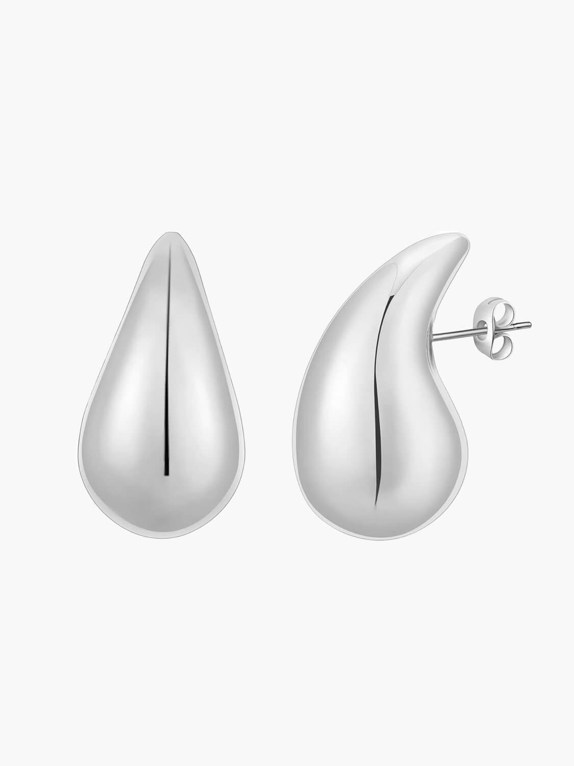 Elowen | Boucles d'oreilles plissées en or 14 carats