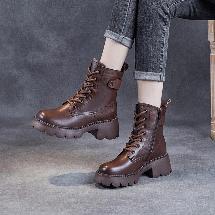 Ruby | Bottes en cuir confortables