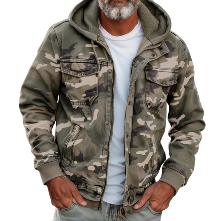 Veste Sami avec motif camouflage