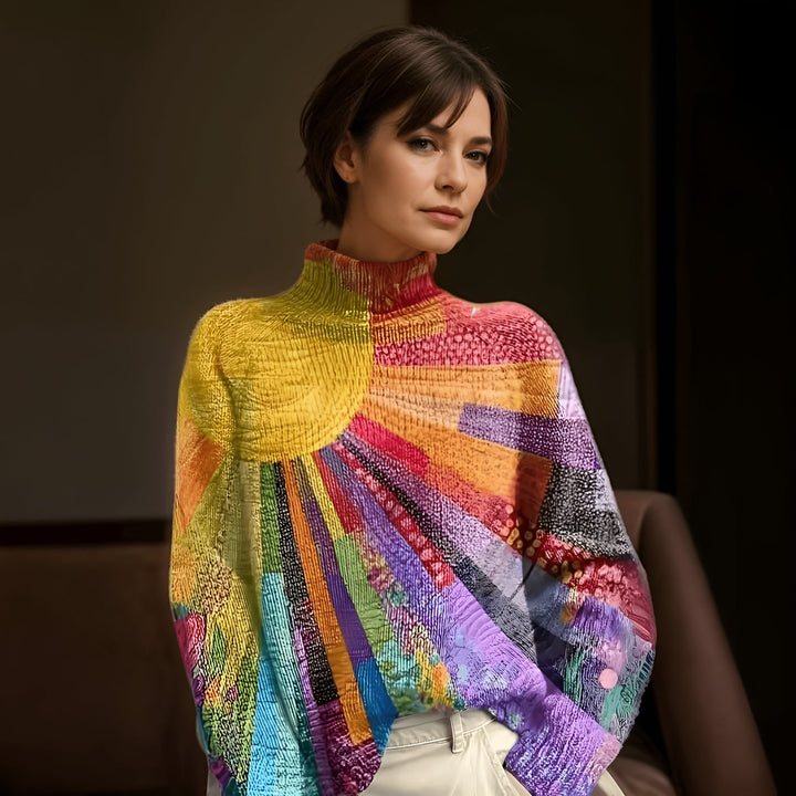 Isabella | Col roulé brillant